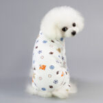 Pet Four-Legged Cotton Home Clothes Dog Pajamas Casual Cartoon Fruit Pattern - Image 2