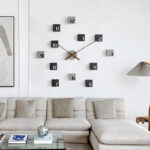 Living Room Clock Hanging Wall Decoration Background Wall - Image 6