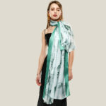 Polyester Satin Long Scarf - Image 4