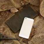 Men'S Wallet Retro Crazy Horse Leather Long Vertical Wallet - Image 5