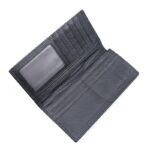 Men'S Wallet Retro Crazy Horse Leather Long Vertical Wallet - Image 2