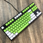 F-87 Mechanical Keyboard Type-C Line Isolated White PBT keycap - Image 8