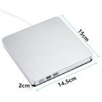 Computer External Mobile External Burning Optical Drive Tray Drive Disc Dvd Burner - Image 3