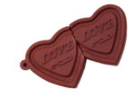 Cartoon PVC Chocolate USB Flash Drive Simulation Dove Chocolate Couple Gift USB Flash Drive - Image 3