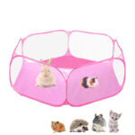 Portable Small Animal Playpen Folding Outdoor Indoor Exercise Pet Cage Tent - Image 4