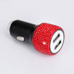 Diamond-Studded Car Mobile Phone Safety Hammer Charger - Image 3