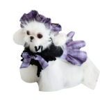 Dog Spring And Summer Cat Lace Dress Jk Plaid Big Bow Pleated Dress - Image 5