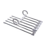 Telescopic Folding Multifunctional Pants Rack Pants Hanger Household - Image 5
