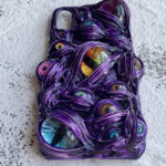 Creative Color Contrast Cream Glue Phone Case - Image 4