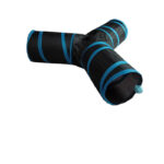 Y-shaped Foldable Cat Tunnel Fabric Pet Cat Toy Drill Hole Funny Cat Pet Nest - Image 2