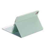 Color Flat Bluetooth Keyboard Leather Case Pen Slot - Image 5