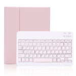 Color Flat Bluetooth Keyboard Leather Case Pen Slot - Image 2