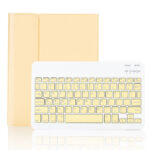 Color Flat Bluetooth Keyboard Leather Case Pen Slot - Image 3
