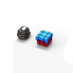 Personalized Mechanical Keyboard Single ESC Keycap 104 Key Color ABS Metal Chicken Game Keycap Satellite Shaft Cap - Image 7