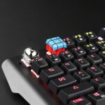 Personalized Mechanical Keyboard Single ESC Keycap 104 Key Color ABS Metal Chicken Game Keycap Satellite Shaft Cap - Image 5