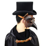 Steampunk Medieval Plague Beak Mask - Image 4