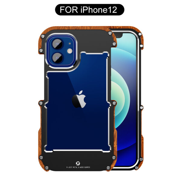 Phone Case Metal Mini Ironwood Frame
