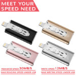 Compatible With , Suitable For Android Computer Three-in-one Metal USB  Drive - Image 5