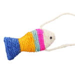 Pet Supplies Cat Sisal Toy Winding Fish Board - Image 3