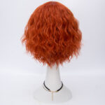 Color Short Curly Corn Hot Cosplay Wig - Image 2