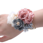 Wedding Decoration Flower Korean Bride Souvenir Bridesmaid Wrist Flower Headdress Hairpin Amazon - Image 4