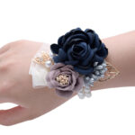 Wedding Decoration Flower Korean Bride Souvenir Bridesmaid Wrist Flower Headdress Hairpin Amazon - Image 5