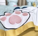 Cotton Satin Cartoon Appliqu Embroidered Princess Wind Bedding Kit - Image 2