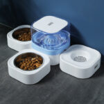 Cat Water Dispenser Mobile Unplugged Water Dispenser Dog Automatic Cat Watering Artifact Non-Wet Mouth Pet - Image 4