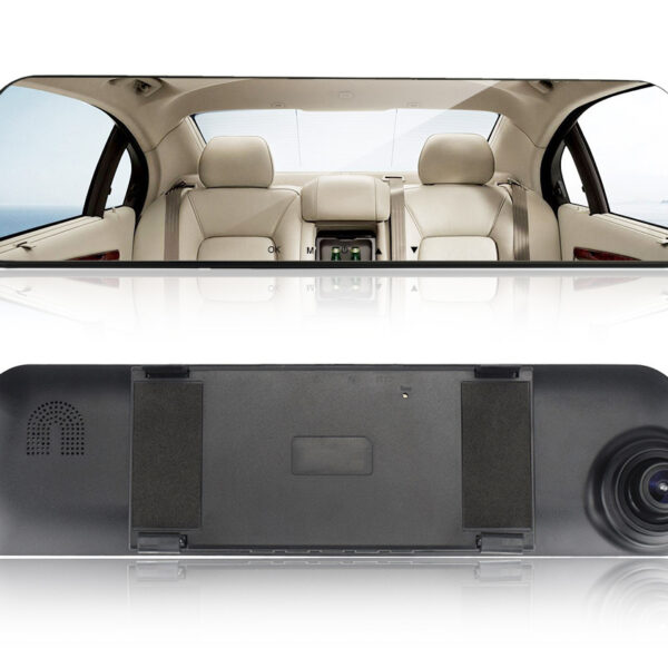 White glass white mirror new driving recorder