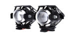 Waterproof LED Motorcycle Headlights Auxiliary Lamp Spotlight High Power U5 12V - Image 3
