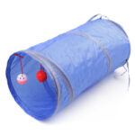 Pet Puzzle Cat Toy Collapsible Cat Tunnel Ringing Paper Cat Passage - Image 6