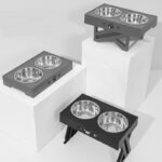 Adjustable Height And Large Capacity Stainless Steel Dog Food Bowl - Image 5