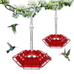 New Flower Hexagonal Bird Feeder Sensation Coneflower Bird Feeder - Image 2