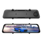 Streaming Media Car DVR Loop Recording Front And Rear Lens 1080P2K 12 Inch LCD Display Black Night Vision Full Touch Screen - Image 5