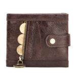 Black Angel Factory Source RFID Anti-theft Brush European And American Trend Men's Wallets Cowhide Men's Wallets - Image 2
