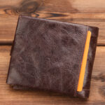 Black Angel Factory Source RFID Anti-theft Brush European And American Trend Men's Wallets Cowhide Men's Wallets - Image 5