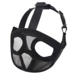 Hoopet Pet Small Dog French Bulldog Muzzle Dog Mouse Basket Breathable Muzzle For Dogs Leash Harness Supplies - Image 3
