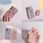 Compatible with Apple, Compatible with Apple , Ins Cute Bear Shatter-resistant IPhonex Apple 11 Mobile Phone Case - Image 4