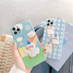 Compatible with Apple, Compatible with Apple , Apple 11Pro Embroidery Rainbow Duck Xr Mobile Phone Case Iphonexs Max All Inclusive 7 8plus Soft Case - Image 3
