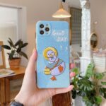 Compatible with Apple, Compatible with Apple , Embroidered Cartoon Duck For IPhone12ProMax Apple X XS XR Texture Phone Case - Image 5