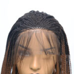 Gradient Brown Three-strand Long Braid - Image 5