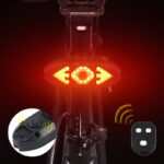 Smart Remote Control Turn Signal Rechargeable Tail Light Night Mountain Bike With Horn Warning Light - Image 2