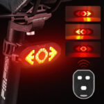 Smart Remote Control Turn Signal Rechargeable Tail Light Night Mountain Bike With Horn Warning Light - Image 4