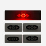 Smart Remote Control Turn Signal Rechargeable Tail Light Night Mountain Bike With Horn Warning Light - Image 3