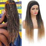 S Turban Wig Cover African Dirty Braid Hair Band Three-strand Braid Head Cover