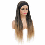 S Turban Wig Cover African Dirty Braid Hair Band Three-strand Braid Head Cover - Image 5