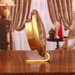 Jinming Earth European-style Clock, Light Luxury Retro Clock, Creative Decoration Clock - Image 3