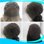 Chemical Fiber Wig Straight Hair Front Lace Headgear - Image 2