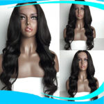 Chemical Fiber Wig Straight Hair Front Lace Headgear - Image 3