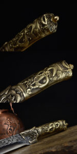 Dragon Handle Boning Knife - Image 2